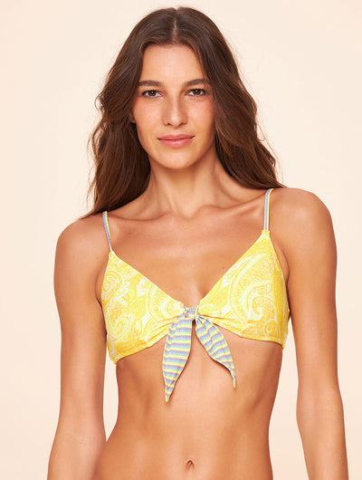 Paradise Reversible Knot Bralette Bikini