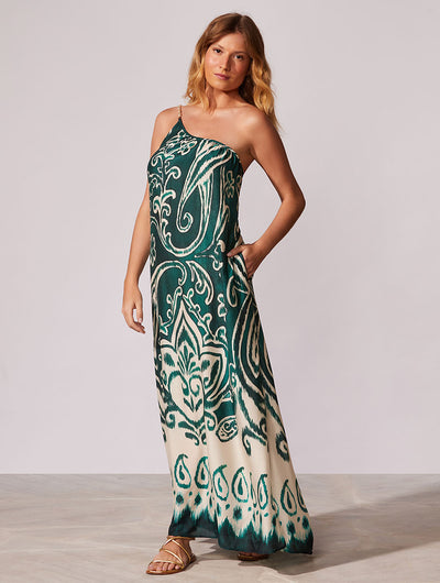 Antibes Silk Maxi Dress