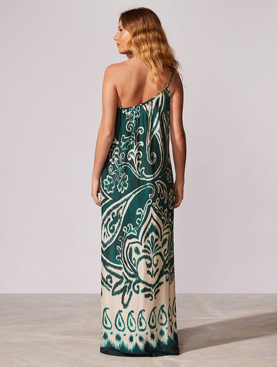 Antibes Silk Maxi Dress