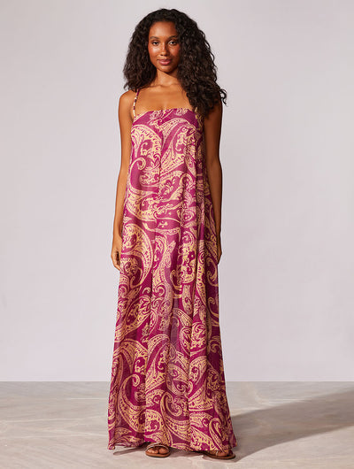 Provence Beaded Maxi Dress