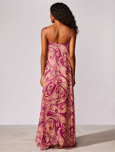 Provence Beaded Maxi Dress