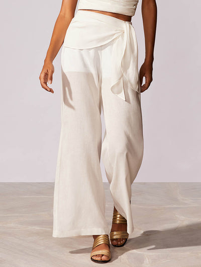 Menton Wide Leg wrap pants