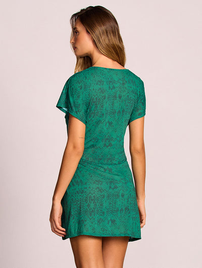 Paysage Wrap Cover up dress