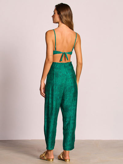 Paysage Silk straight leg Pants