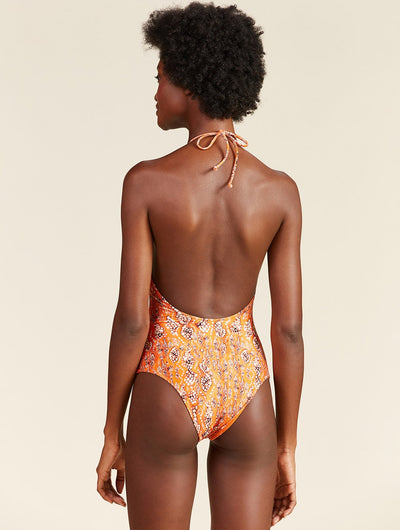 Nila Deep V One Piece Swimsuit