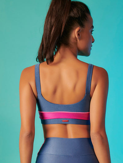Air Contrast Bra Top