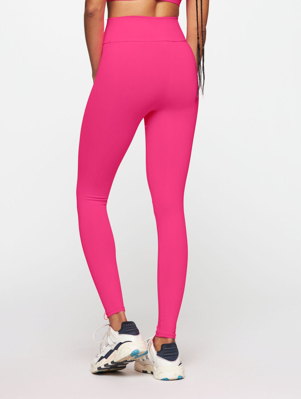 2021 Candy Color Fitness Leggings Flounces Hips Patchwork Sporting Leg –  4388 Premium Fitness