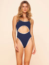 Drop Cut Out One Piece Swimsuit