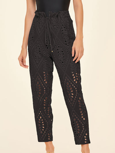 Raja English Embroidered Pants