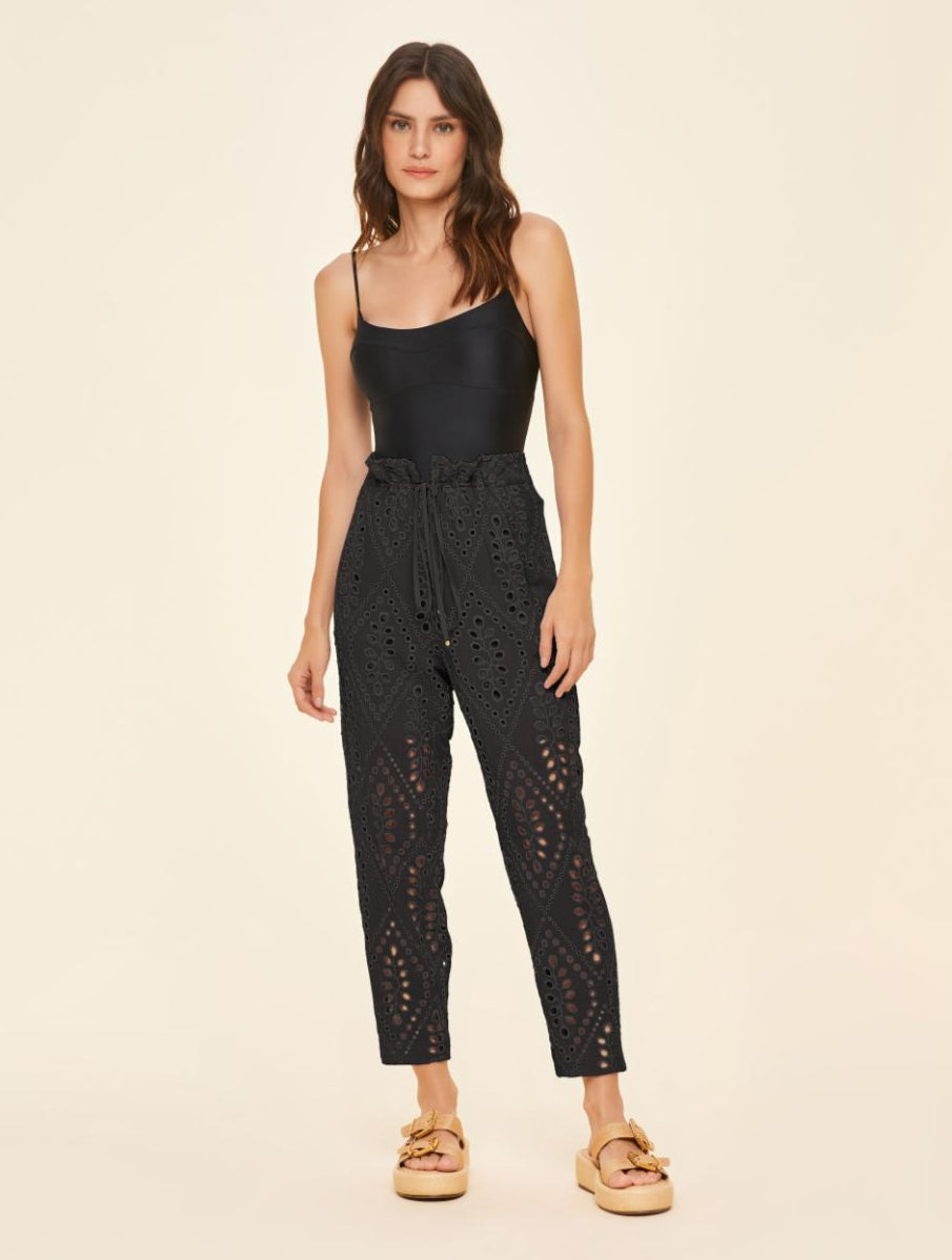 Raja English Embroidered Pants