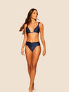 Cancun Triangle Ruched Bikini