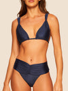 Cancun Triangle Ruched Bikini