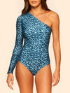 Laguna One Shoulder One Piece Swimsuit