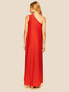 Chilli One Shoulder Braid Maxi Dress