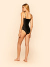 San Juan Square Neck high leg One Piece Swimsuit