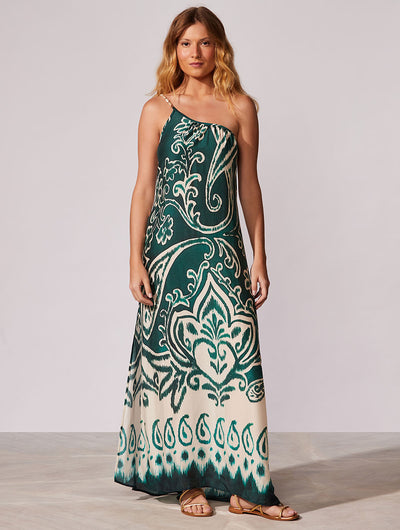 Antibes Silk Maxi Dress