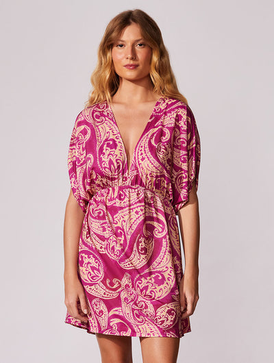 Provence Coverup Short Dress