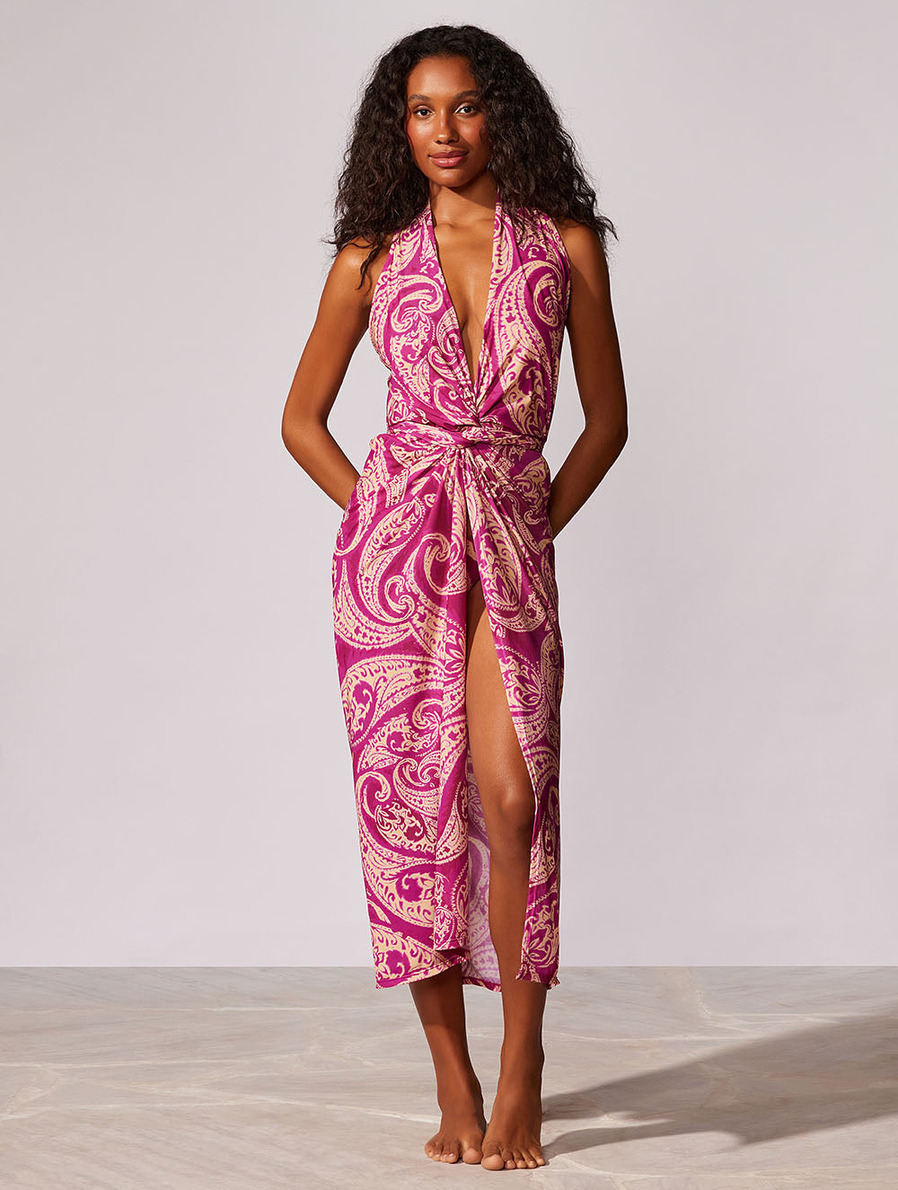 Provence Wrap Cover up Dress