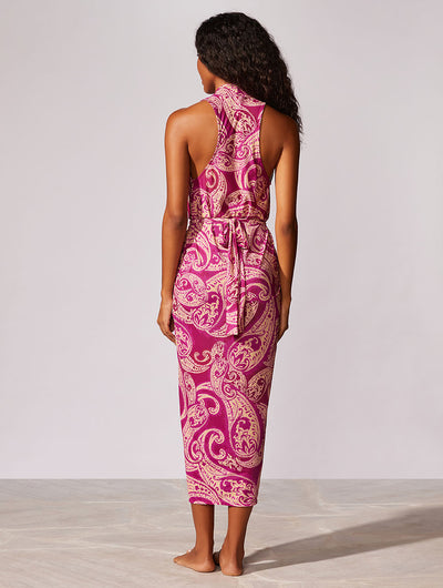 Provence Wrap Cover up Dress