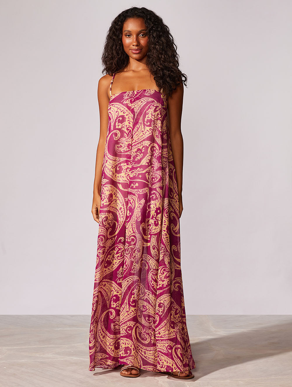 Provence Beaded Maxi Dress