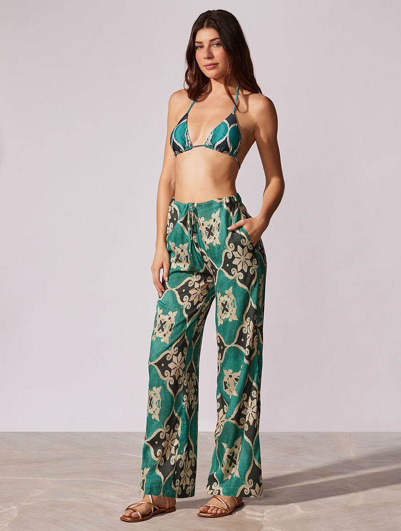 Nice Wide Leg Drawstring Pants