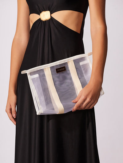 Waterproof Mesh Toiletry Bag