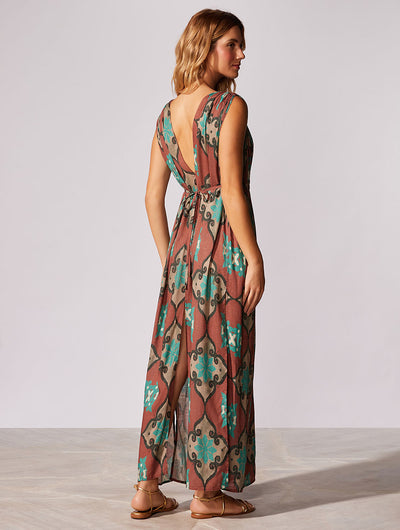 Nice Deep V Maxi Dress