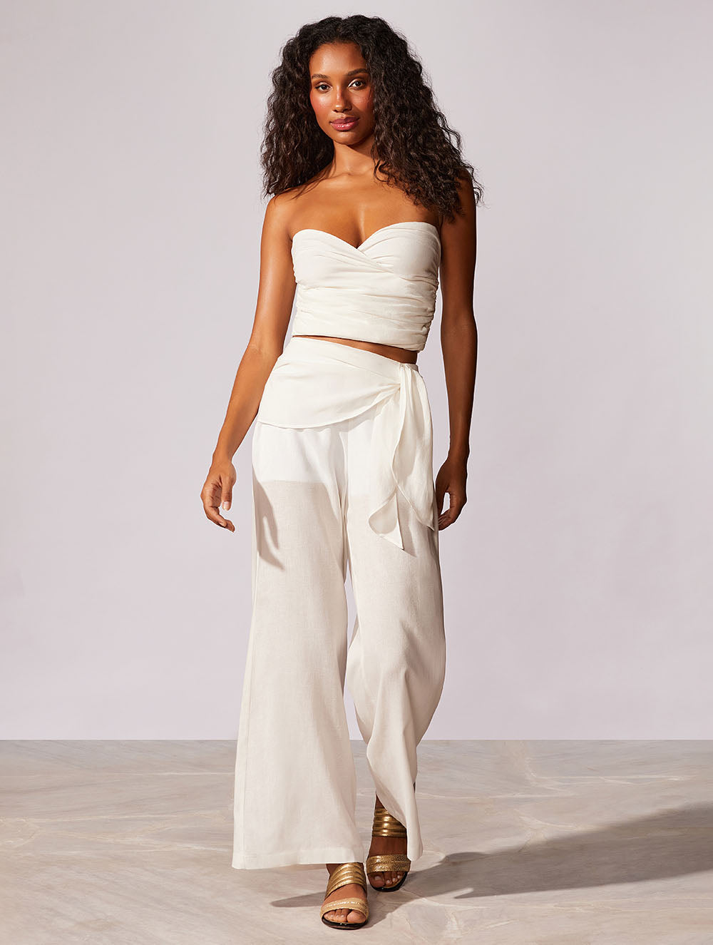 Menton Wide Leg wrap pants