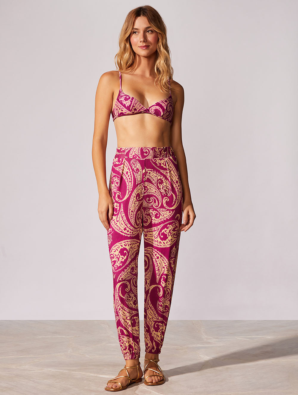 Provence Cuffed Straight Leg Pants