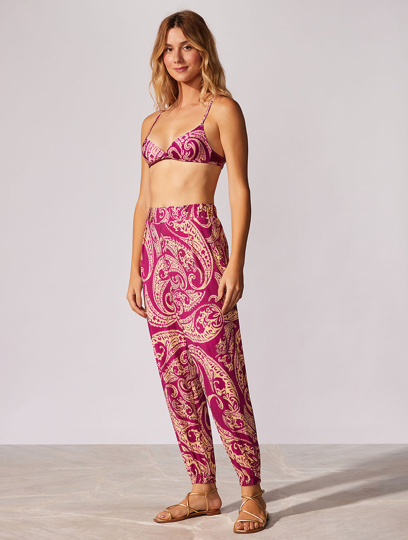 Provence Cuffed Straight Leg Pants