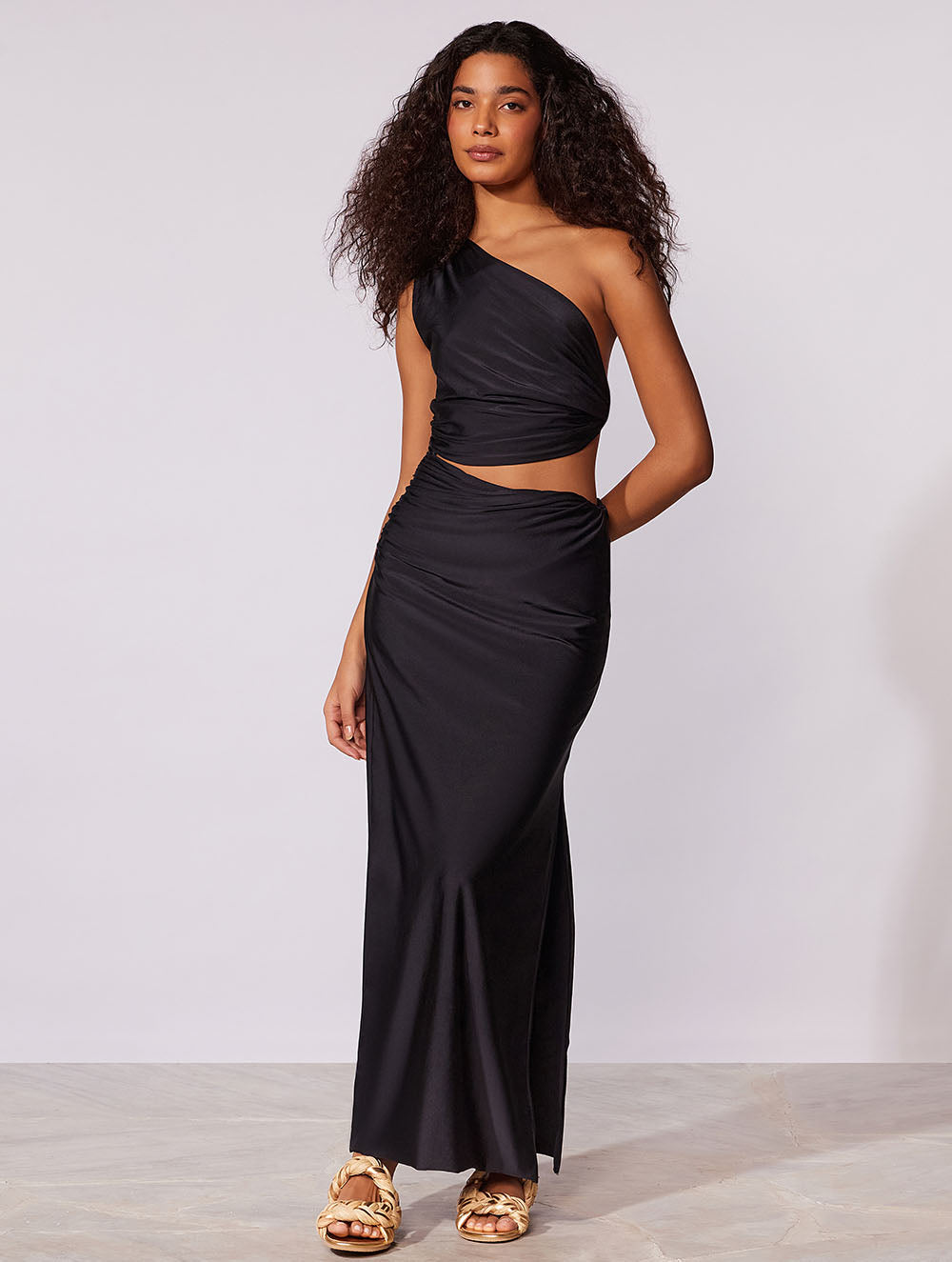 Hermosa Cut Out Long Dress