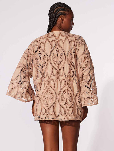 Oasis Guipure Kimono