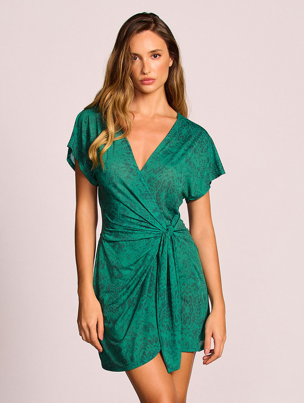 Paysage Wrap Cover up dress