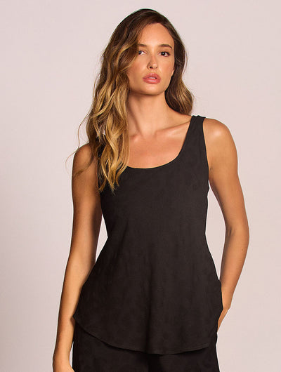 Salis Textured Scoop Top