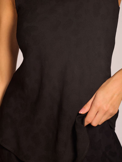 Salis Textured Scoop Top