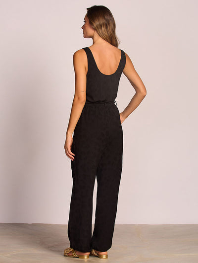 Salis Textured Belted Pants