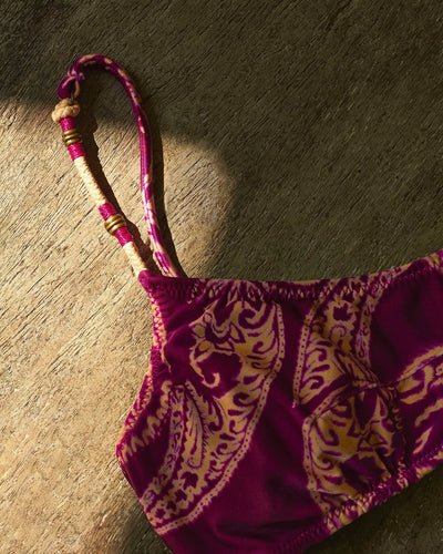 Provence Beaded Bralette Bikini