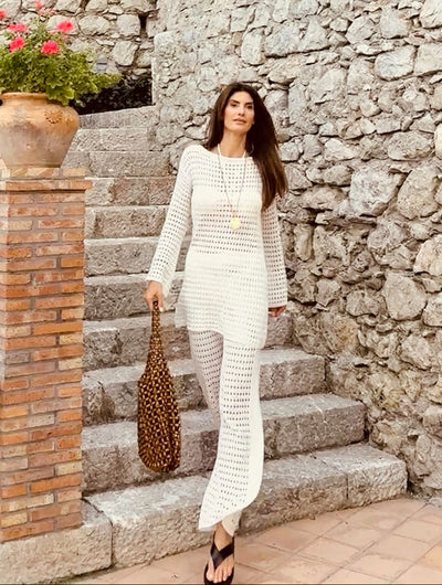 Cannes Knit Coverup Dress
