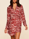 Soleado Wrap Shirt dress