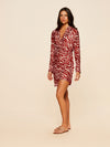 Soleado Wrap Shirt dress