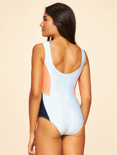 Water Power High Neck One Piece Swimsuit - Cia Maritima Singapore