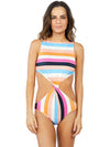 Atlantica Front Twisted Double Sided Monokini One Piece
